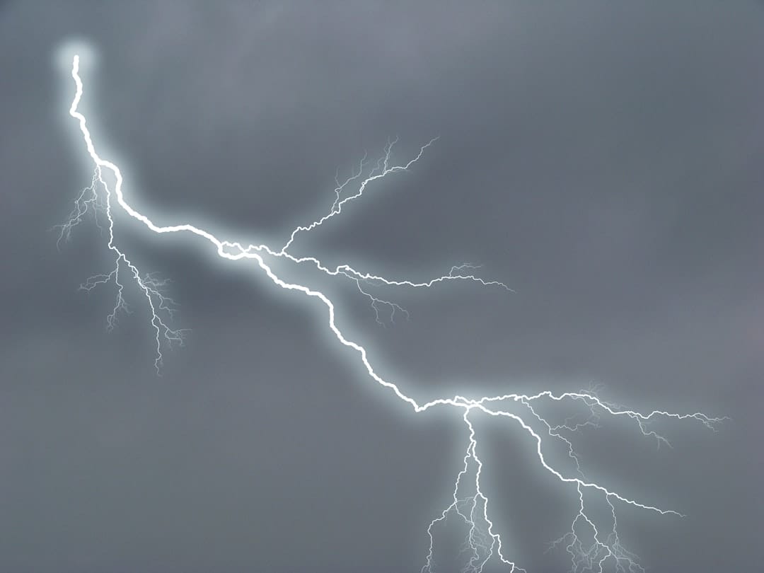 Photo Lightning strike