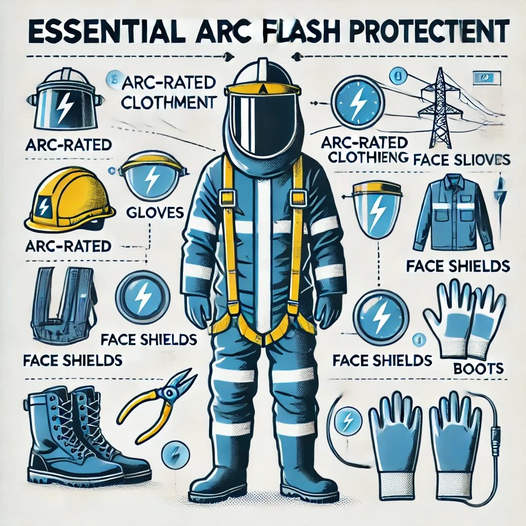 Arc Flash Hazard Infographic