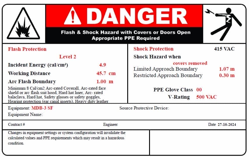 Arc Flash study