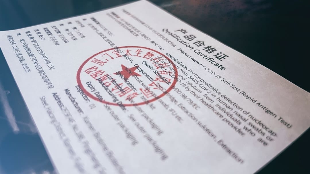 Photo ISO Certification Audit