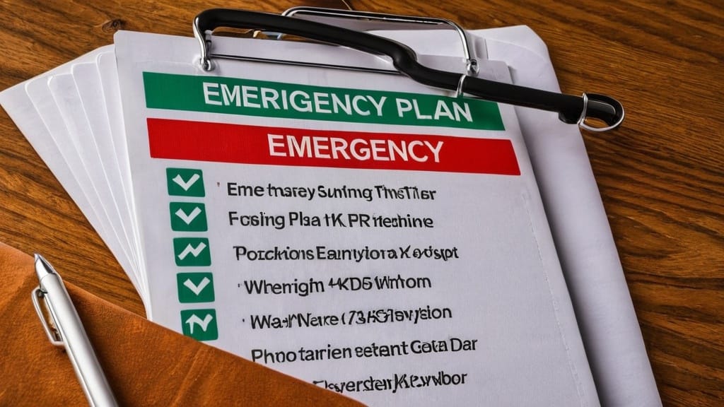 Photo Emergency Plan