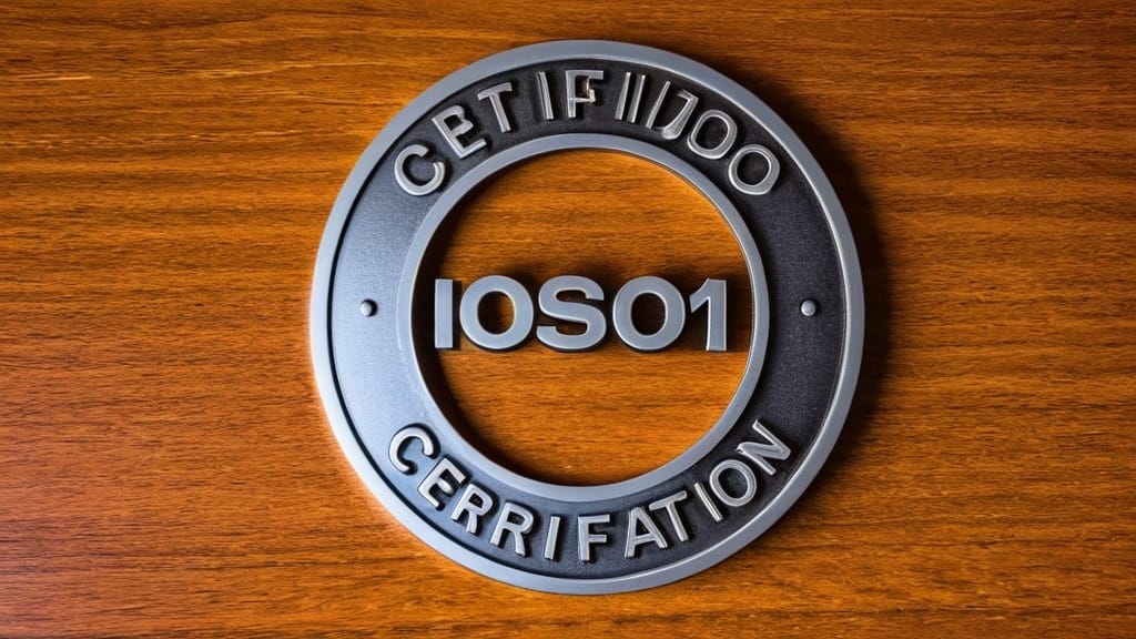 Photo ISO 9001 Certification