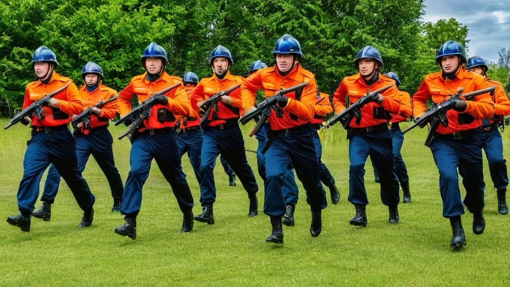 Photo Mock Drill Training