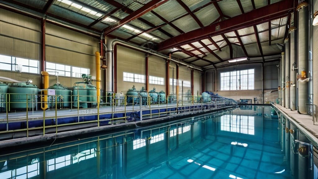 Photo Water treatment plant