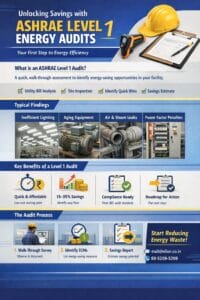 ASHRAE Level 1 walk-through energy audit in an Indian industrial facility